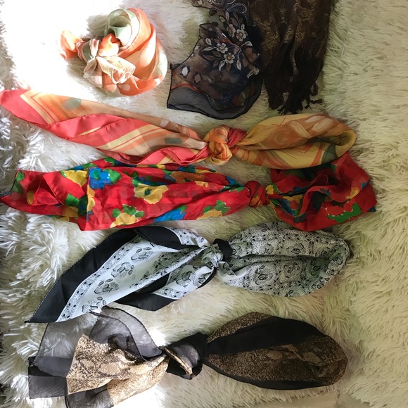 Accessories - A bundle of 10 beautiful scarves!